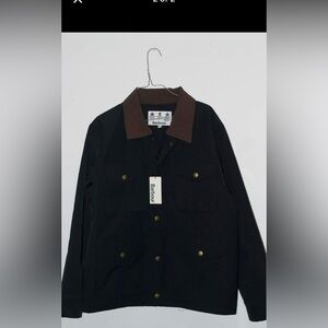 Barbour Black Lightweight Shirt Jacket